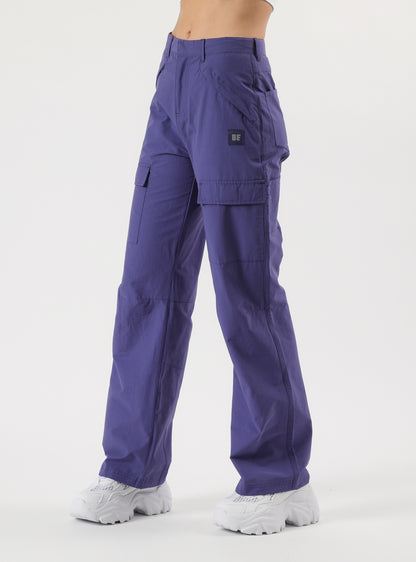 Pantalón cargo color morado