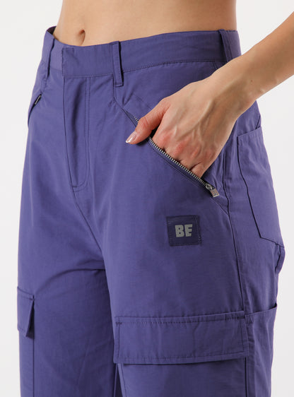 Pantalón cargo color morado